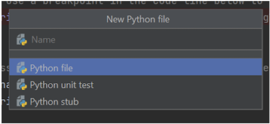 A window will pop up to rename the file