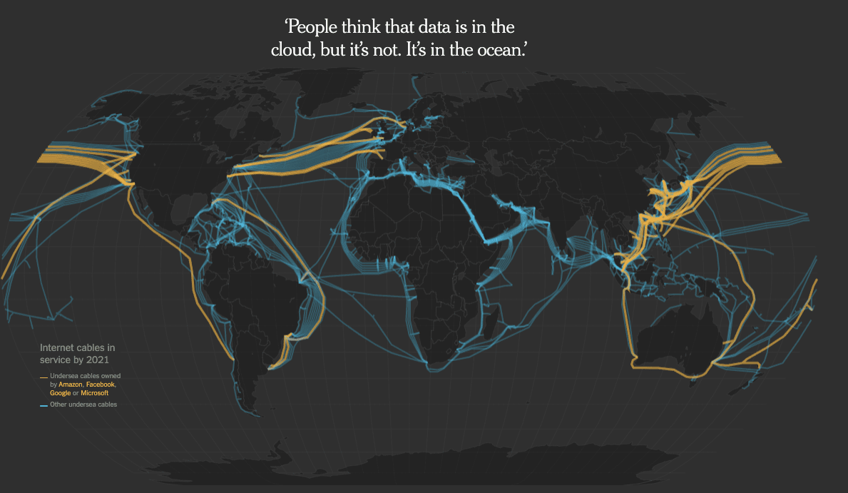 How the Internet Travels Across Oceans