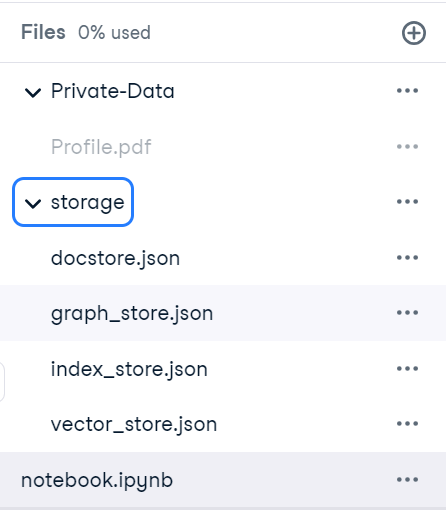 creating an index
