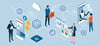 Marketing Artificial Intelligence Concept Illustration 