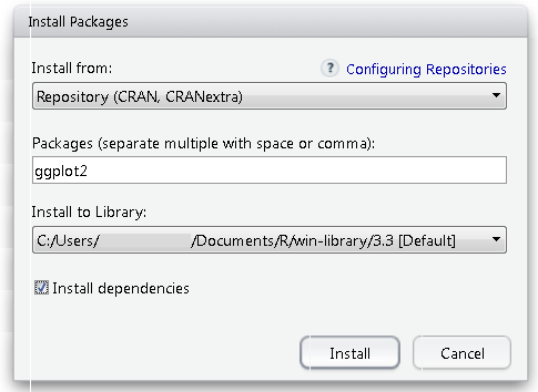 install packages