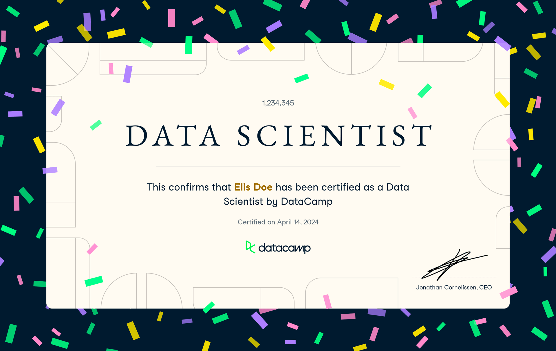 Data Scientist Career Certification DataCamp